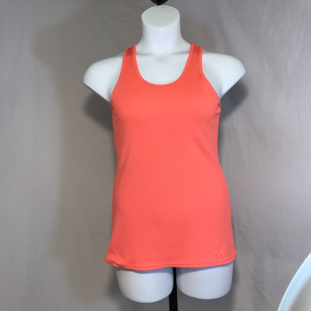Under Armour Coral Tank Top Racerback Size Medium